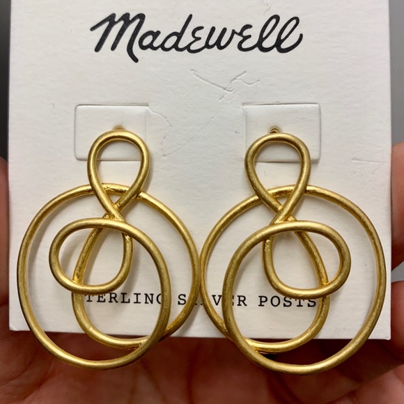 Madewell Earrings Treble Twist Earrings - Picture 3 of 7